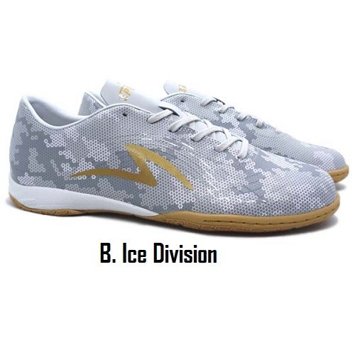 Sepatu Futsal Specs Accelerator Lightspeed II Pro Battlepack IN - Ice Division 401418 Original