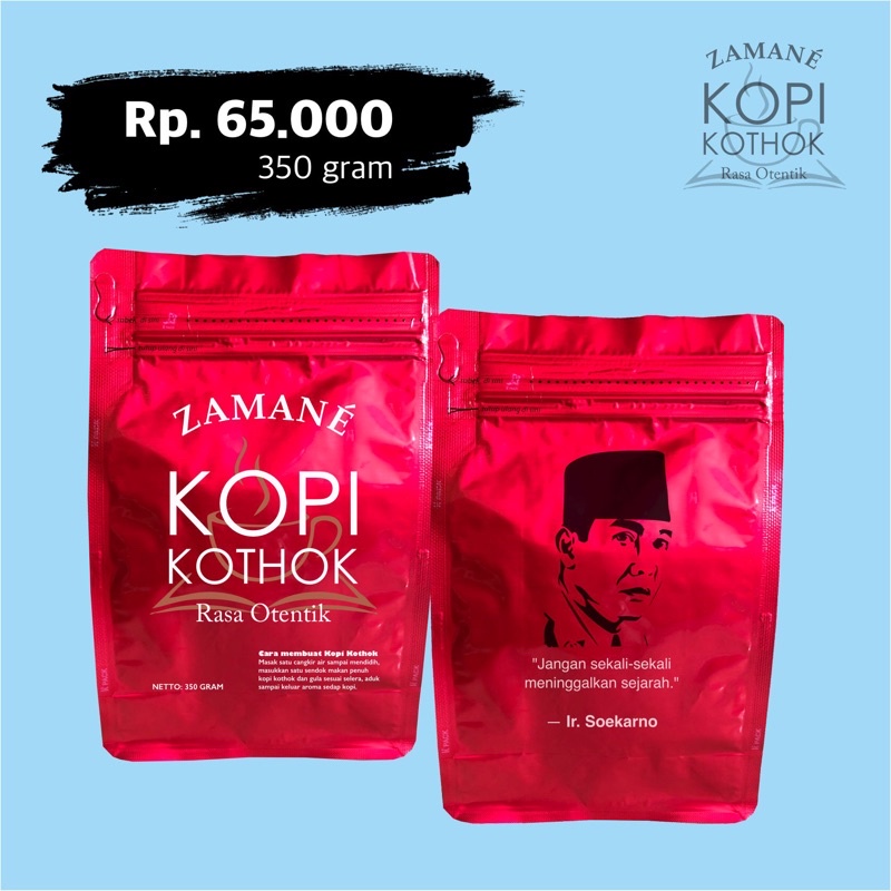 

Kopi Khotok Zamane 350 gram