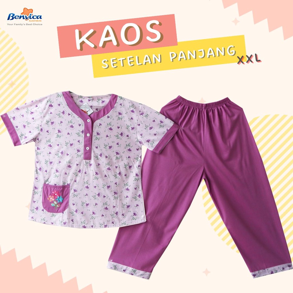 BAJU TIDUR CELANA PANJANG XXL AMR - A