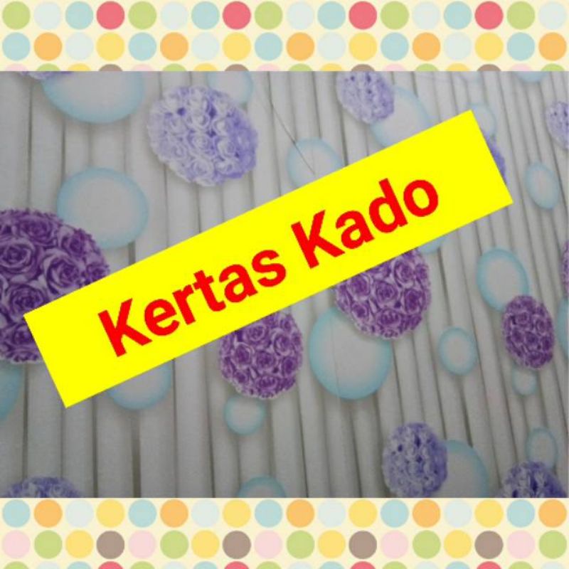 Tambahan packing kertas kado untuk hadiah Packing Kertas Kado  Untuk Gift Baby Kertas Kado