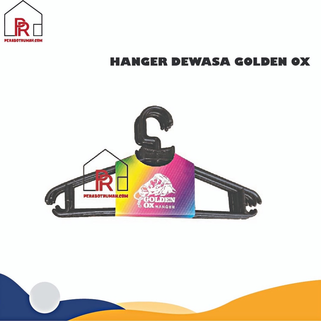 Hanger Hitam GO / Hanger Anak Hitam / Hanger Warna / Hanger Hitam murah / Hanger Hit Besar