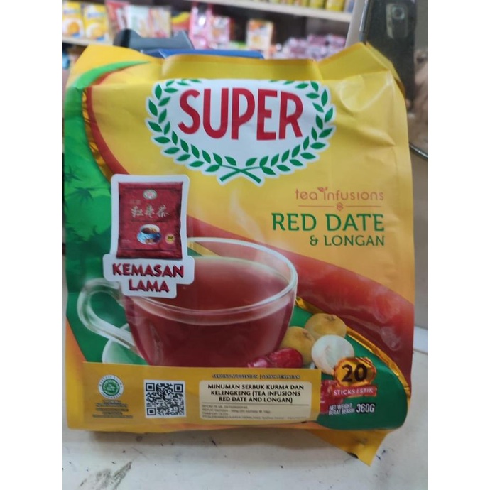 

[COD] Angco Teh Red Date Longan Tea Super Instant isi 20's Tea Angco [COD]