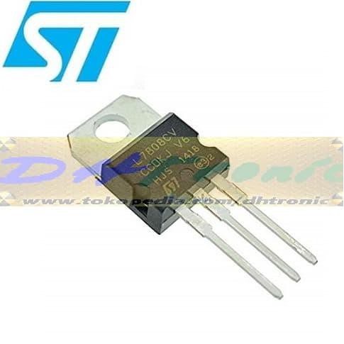 Ic L7808Cv L7808 7808 Linear Voltage Regulator 8Volt 1.5A Dhtron92 Ayo Order