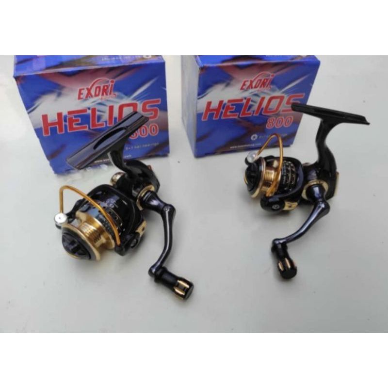 REEL EXORI HELIOS 800 1000 POWER HANDLE REEL SPINNING TERLARIS REEL ULTRALIGHT TERLARIS