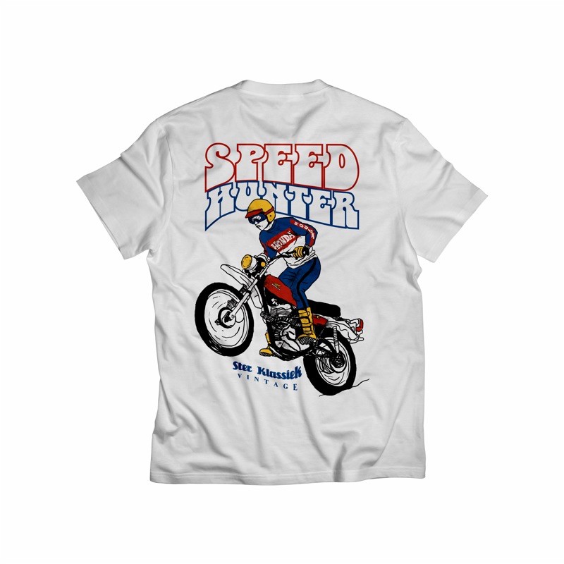 kaos motor vintage trail honda xl premium ster klassiek