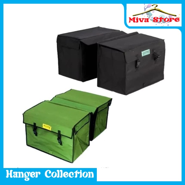 Tas Motor Tas Kurir Tas obrok Tas bronjong Tas motor samping untuk bawa barang di motor belakang