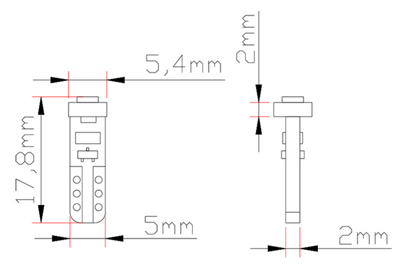 1 PC Super Terang 3030 SMD Led T5 Mobil Motor Dashboard Light Gauge Instrumen Sisi Auto Wedge Pintu Bohlam Lampu 12V