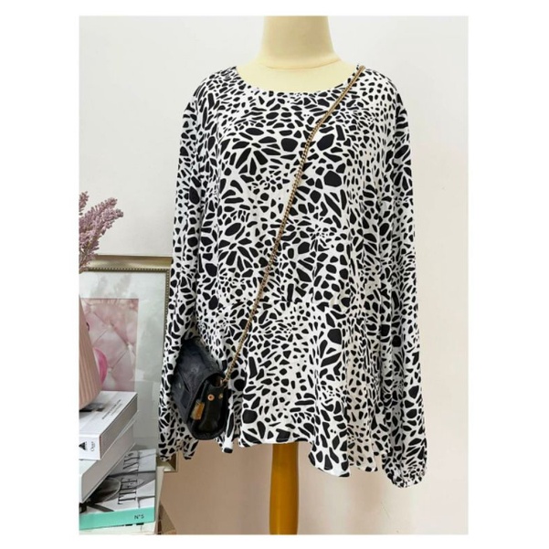 Lft** animal peplum