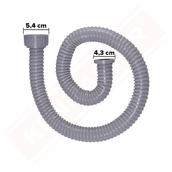 Selang Wastafel 1 meter / Kenmaster Selang BCP Flexible Drain Hose