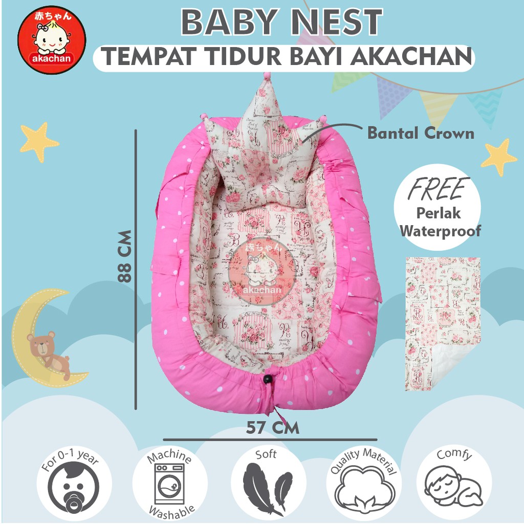 PREORDER BABY NEST po alas tidur bayi Tempat tidur babynest Akachan