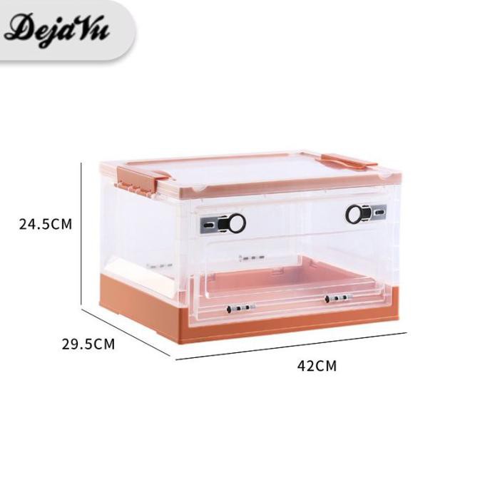 Update Dejavu Rak Penyimpanan Mainan Anak Storage Box Lipat Serbaguna HSB112 - Kecil, Orange
