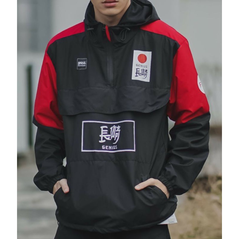 JAKET CAGOULE PRIA MOTIF JAKET JAPAN GENIOUS CAGOULE WATERPROOF