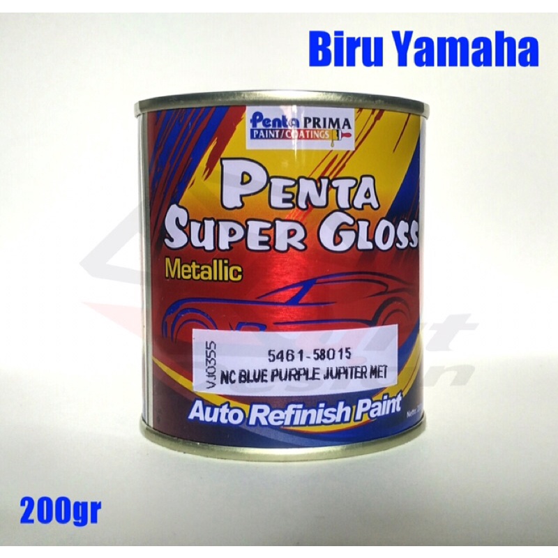 Cat Biru ungu jupiter (penta gloss)