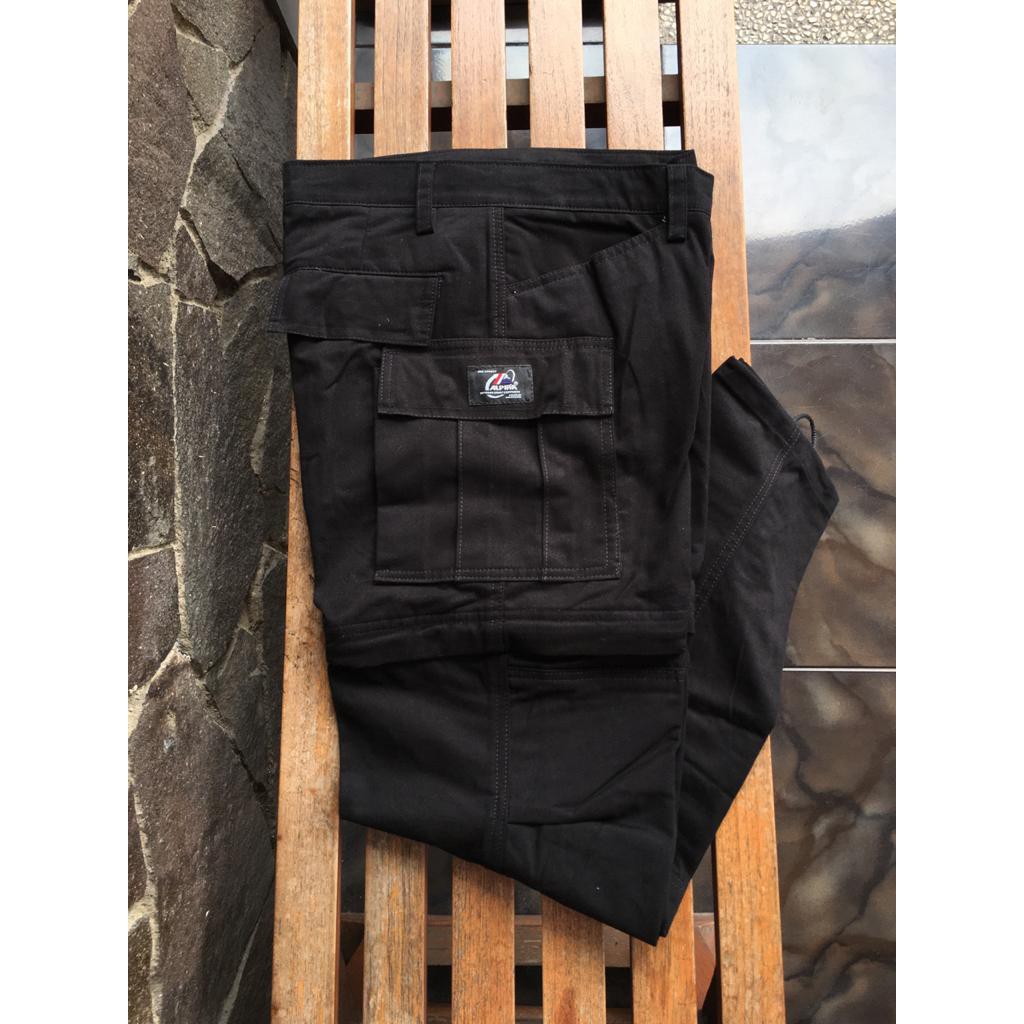 Celana Cargo/Lapangan/PDL Alpina Model Sambung
