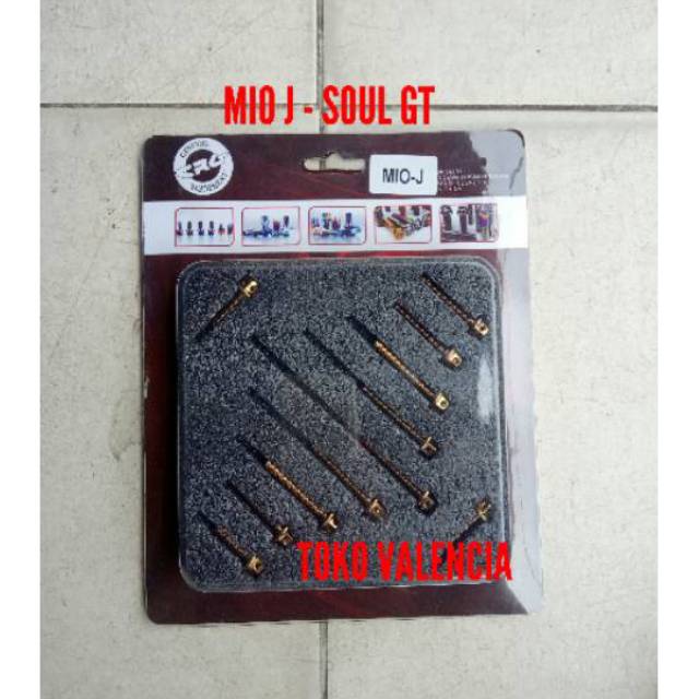 BAUT PROBOLT CVT  MIO J/GT 1 SET GOLD BAUT MIO J GT BAUT CVT MIO J