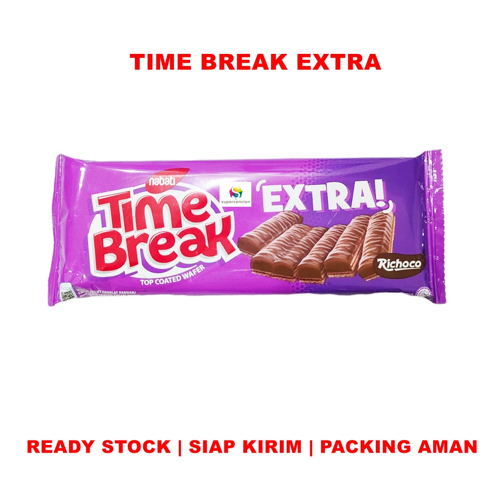 Nabati Time Break EXTRA Top Coated Wafer 48 Gram