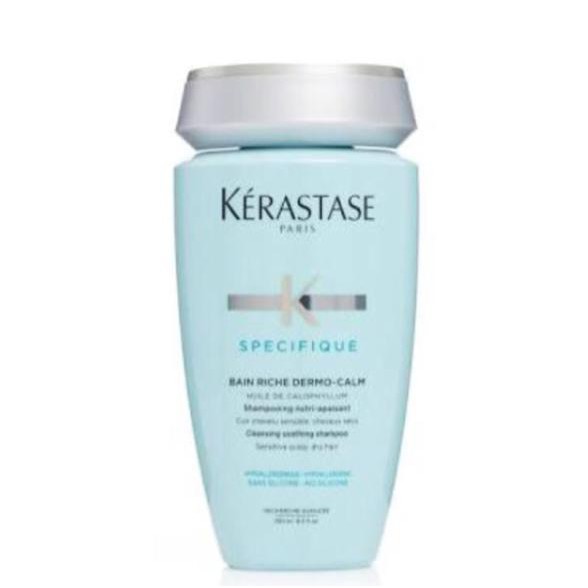 Terlaris kerastase bain riche dermo calm 250ml u/kulit kepala sensitif