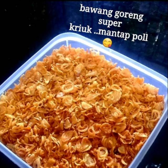 

Bawang goreng super renyah