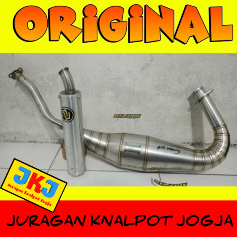 Knalpot Pekajaman Muffler Jogja Original Ninja R RR SS Kobra Cobra Stainless original racing