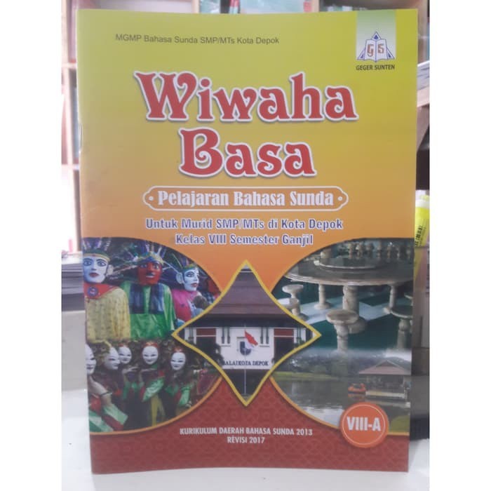 BAHASA SUNDA WIWAHA BASA KELAS 8 A GEGER SUNTEN MURAH ORI