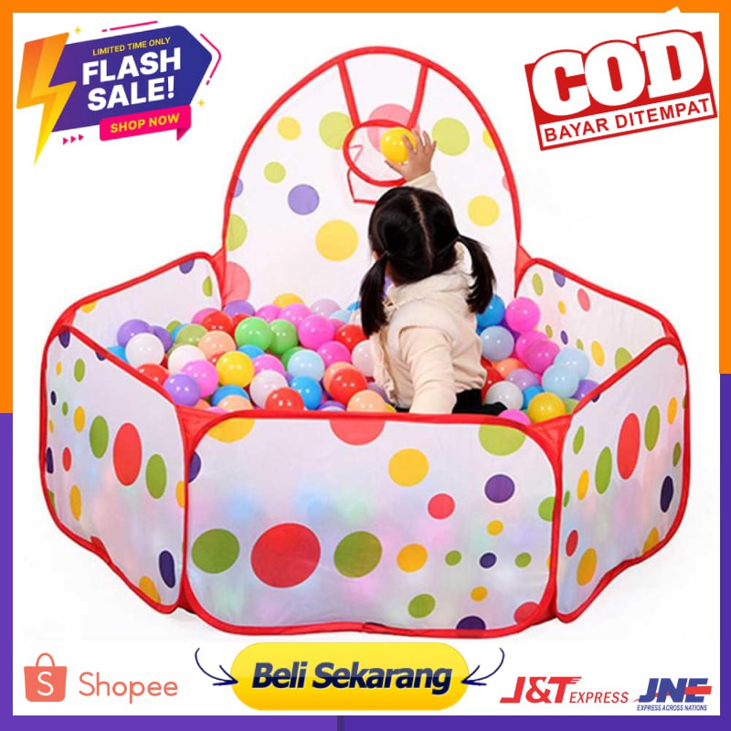 Bayar Di Tempat Mainan Kolam Mandi Bola Anak Ball Pool - B-200