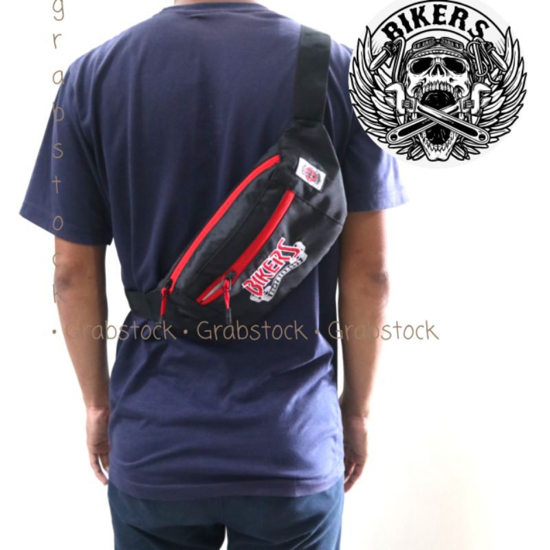 Grabstock Biker Waistbag Tas Pinggang 001