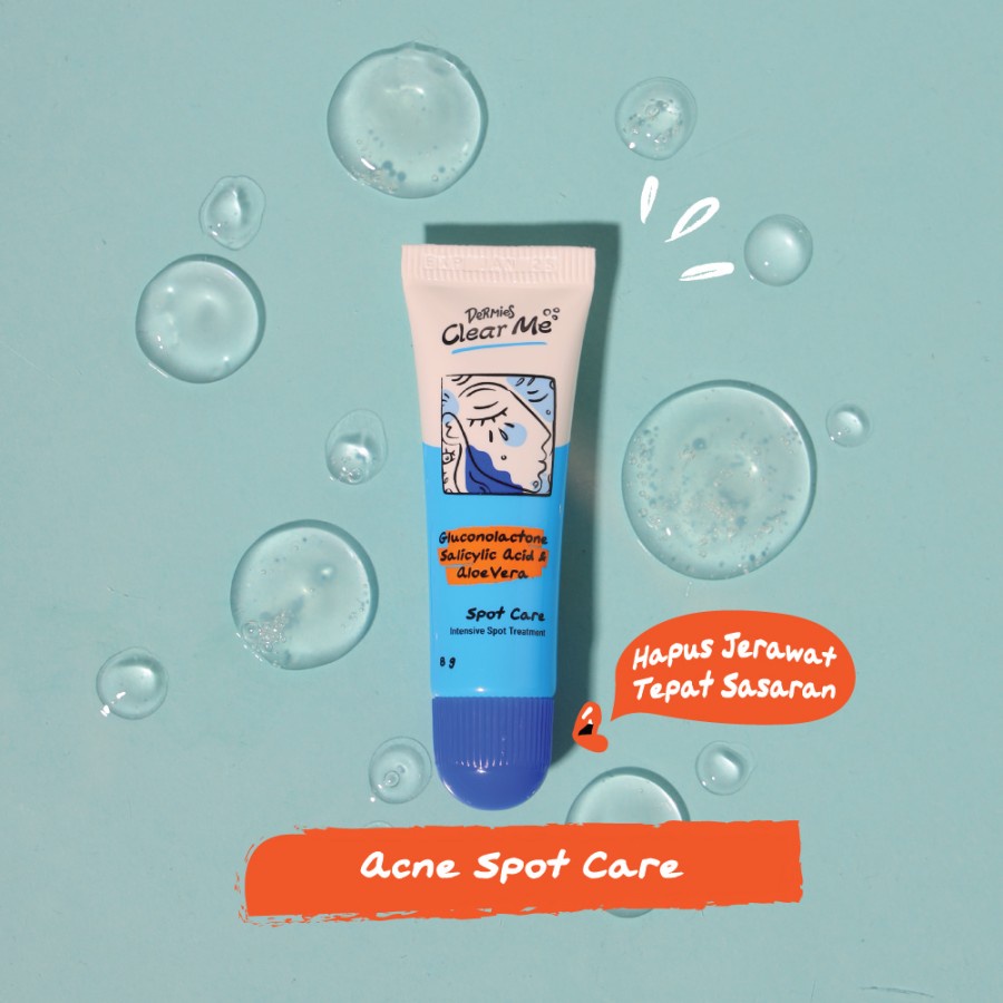 Dermies Clear Me Spot Care 8g - Obat totol Jerawat