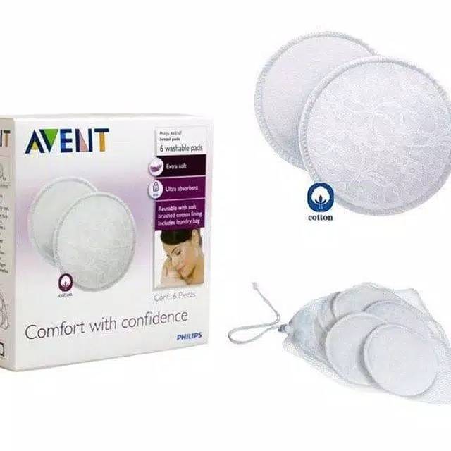 breastpad avent bisa cuci ulang / washable avent breastpad