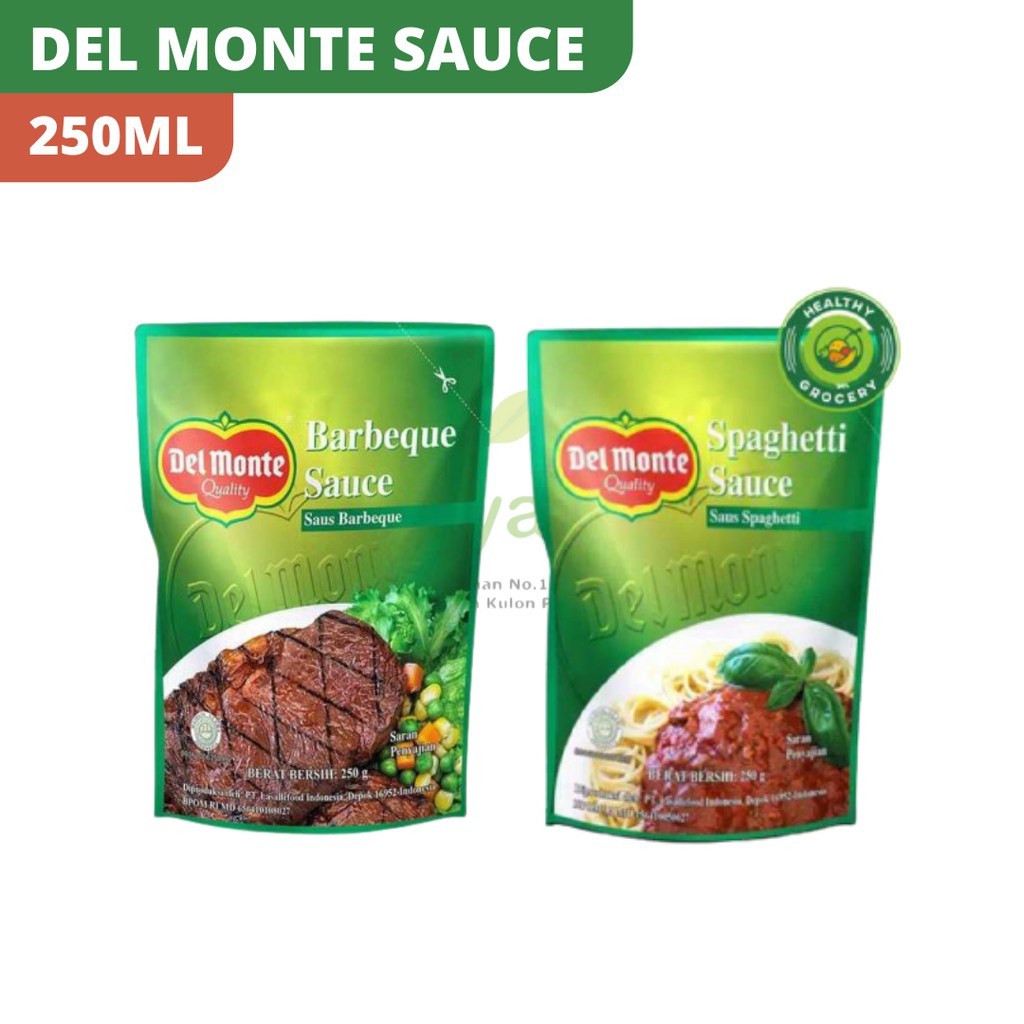 

DEL MONTE SPAGHETI/BBQ SAUCE 250ML