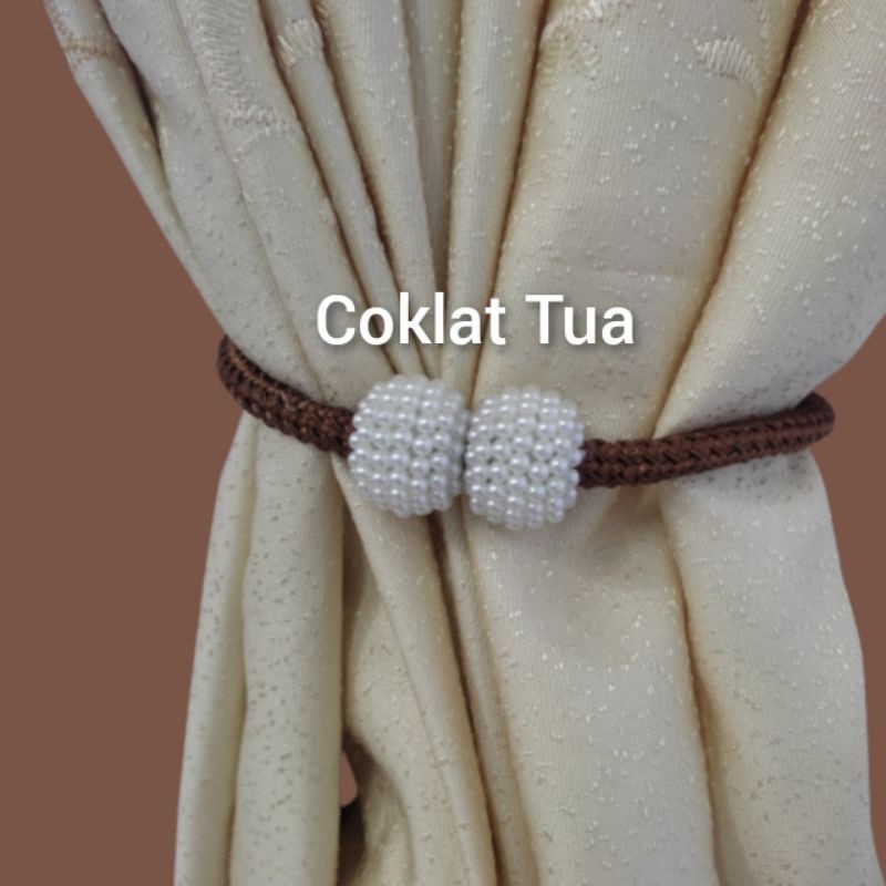 Tali Gorden Unik Tassel Manik Bandul Minimalis Trendi