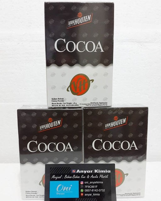 

Van Houten Cocoa Powder / Coklat Bubuk 45 gram