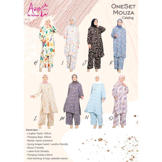 ONESET MOUZA BY AZP
