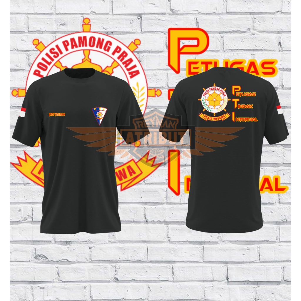 kaos pol pp pti/ kaos lengan pendek pol pp pti/ kaos pti/ T-Shirt pol pp pti