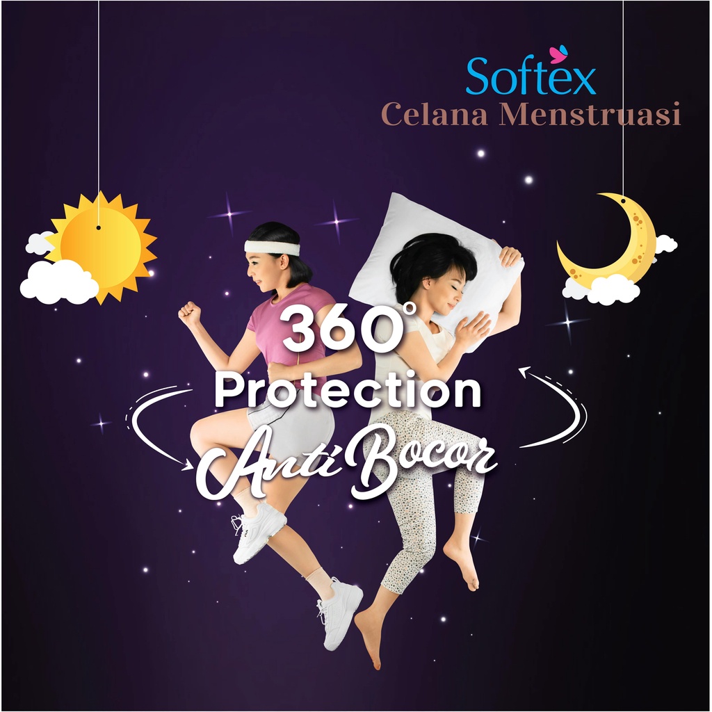 Softex Celana Menstruasi Extra Size 2 Pcs