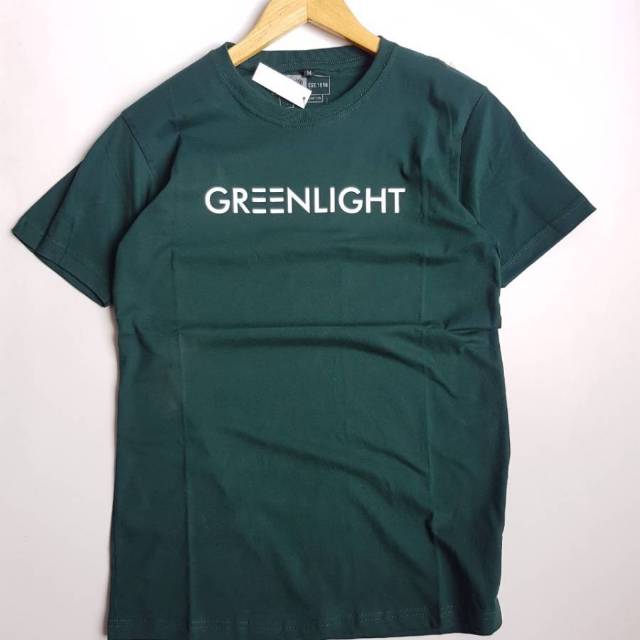 Kaos greenlight warna hijau army