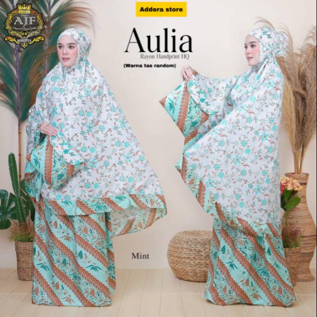 AULIA / mukena Rayon / Mukena Aulia