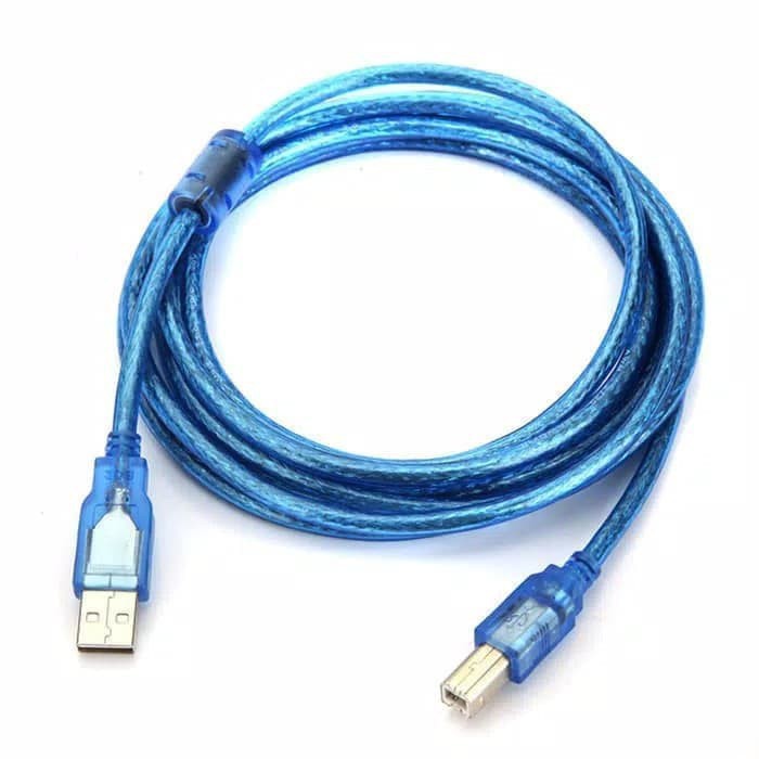 Kabel Printer USB 2.0 NYK Panjang 1.5m, 3m, 5m, 10m high kabel power