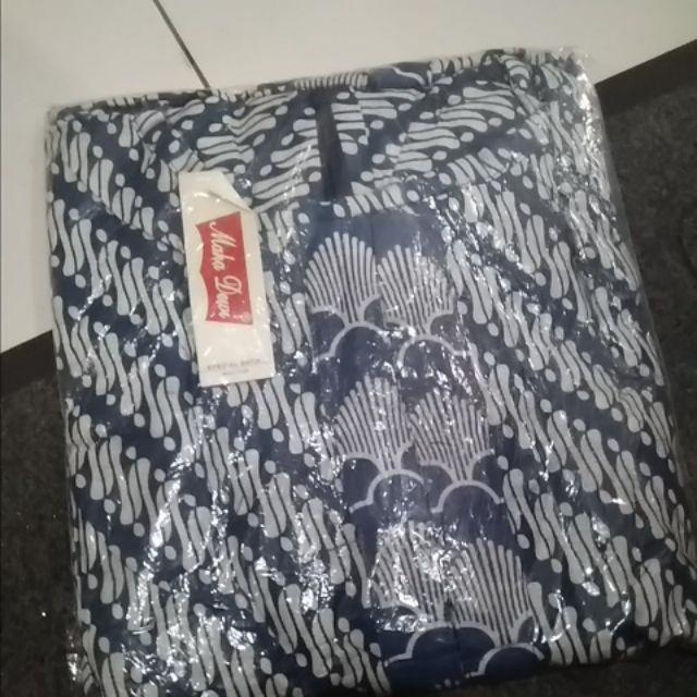 Gamis Batik Lawasan Biru