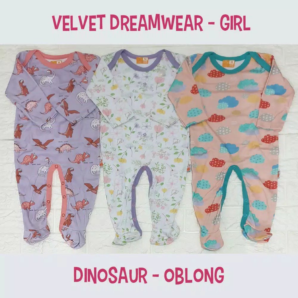 Velvet Junior Dreamwear Jumper Tutup Kaki