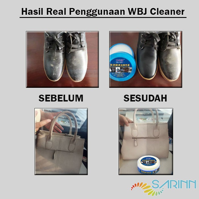 PEMBERSIH JAKET TAS KULIT PRIA WANITA LEATHER CLEANER CONDITIONER MELINDUNGI KULIT DAN MENGKILAPKAN