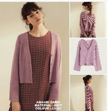 premium TEBAL AMAURI KNIT CARDY / AMAURY KARDIGAN RAJUT