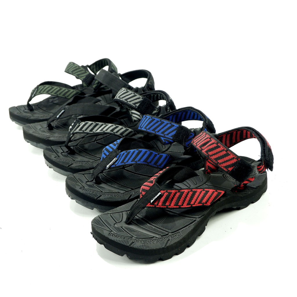 Sandal Gunung Pria Hiking Adventure Thostee Daun JGn 002 pusatmode1234