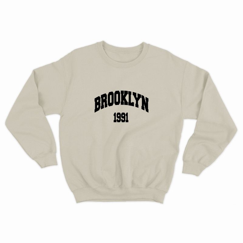 Sweater polos basic pria wanita (Brooklyn 1991)