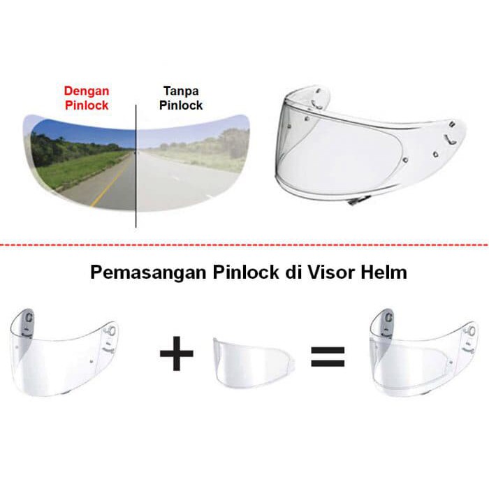 Jual Helm Sportzite Pinlock Nhk 70 Lensa Anti Kabut Fog Resistance Lens