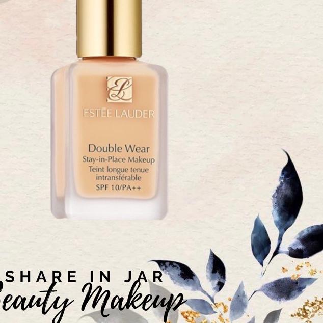 ➴ Share in Jar Estee Lauder Double Wear Foundation Ω
