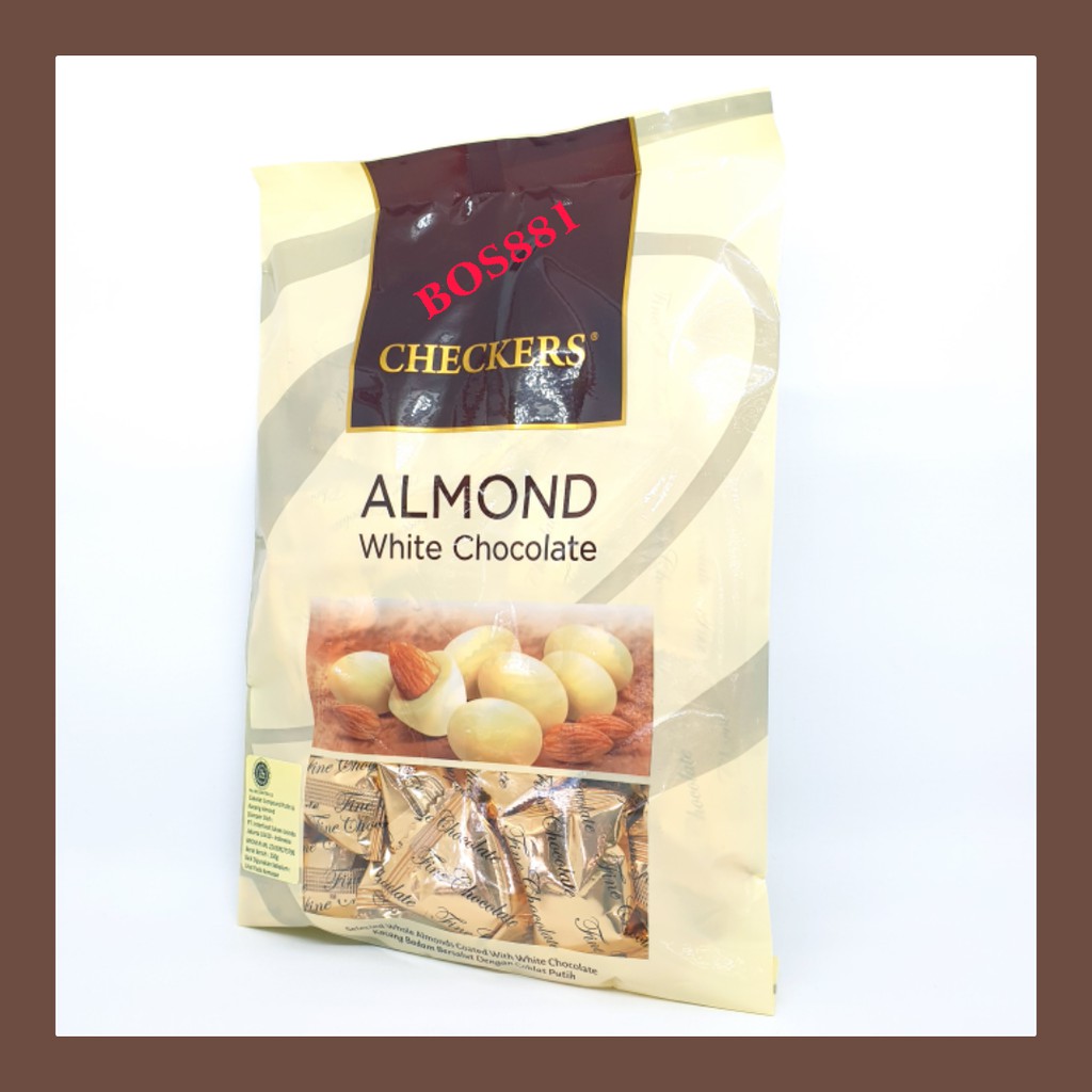 

Checkers Almond White Chocolate 150g