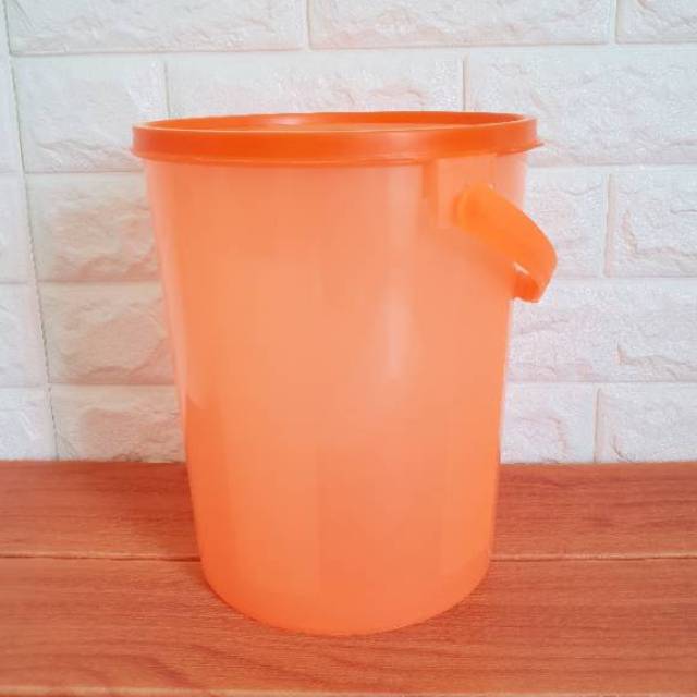 Toples Gagang 6 Liter / Toples Plastik Bulat Gagang / Warna Warni / Toples Murah