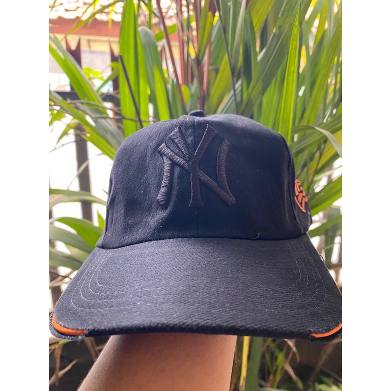 NEW Topi Baseball NY BLACK DAMAGE Topi Topi Baseball