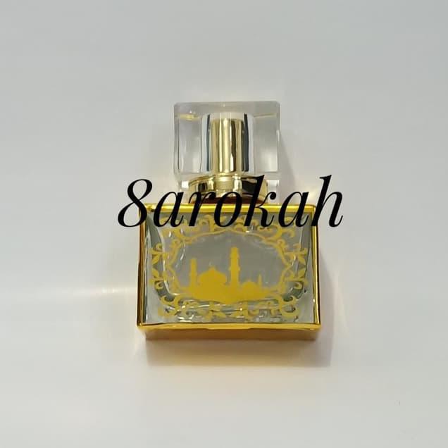 Terkini Botol Parfum Mewah Kristal Cristal Emas Kaca Spray Kosong 30ml-35ml ☼ 9DK