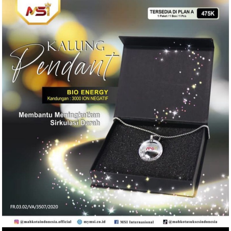KALUNG PENDANT BIO ENERGY 100% ORIGINAL